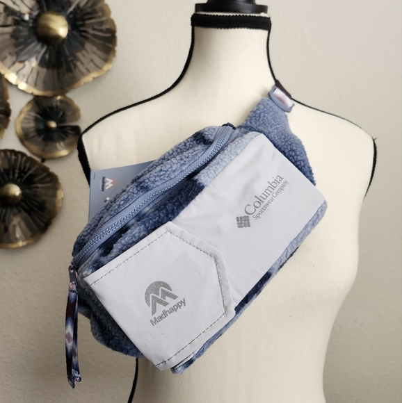 MadHappy x Columbia Limited Edition Fleece Waist Pack - NWT - Picture 1 of 10
